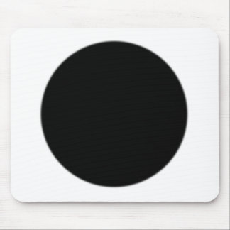 classic Black SpotDot Mouse Pad