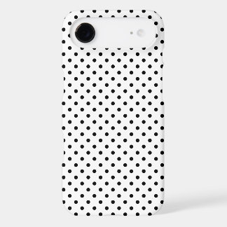 Classic Black Tiny Polka Dot Pattern iPhone 17 Air Case