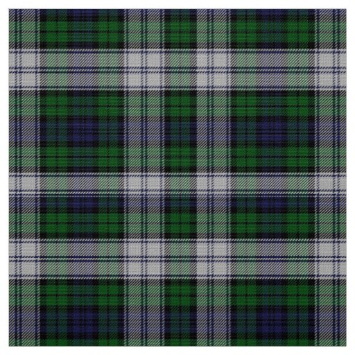 Classic Black Watch Dress Tartan Plaid Fabric