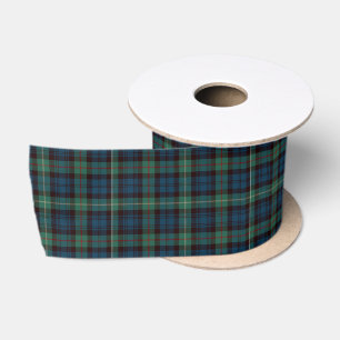 Classic Black Watch Tartan Satin Ribbon, Tradition Ribbon