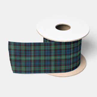 Classic Black Watch Tartan Satin Ribbon, Tradition Ribbon