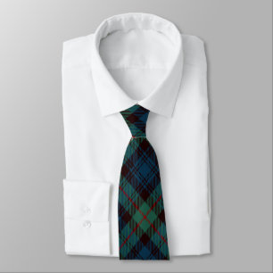 Classic Black Watch Tartan Tie, Traditional Scotti Neck Tie