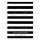 Classic Black White Strips Earring Display Cards