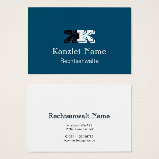 Classic blue (Front & Back)