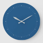 Classic Blue 2020 Pantone Large Clock at Zazzle