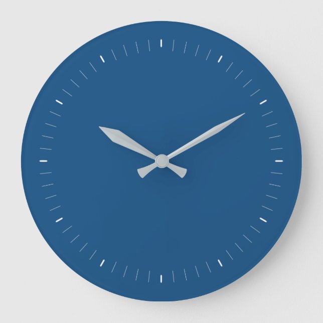 Classic Blue 2020 pantone Large Clock (Front)