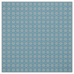 Classic Blue and Cappuchino Repeat Pattern Fabric