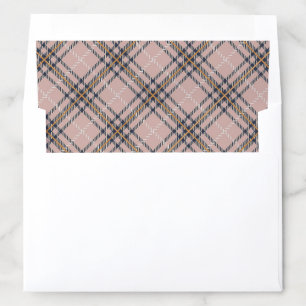 Classic Blue and Pink Tartan Plaid Envelope Liner