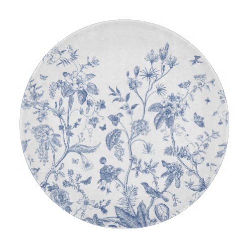 Classic Blue and White Chinoiserie Cutting Board