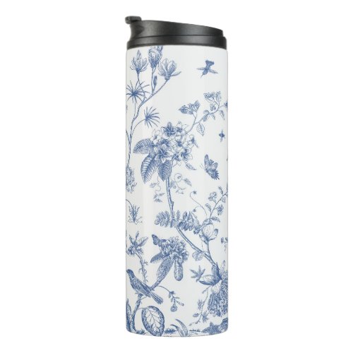 Classic Blue and White Chinoiserie Thermal Tumbler