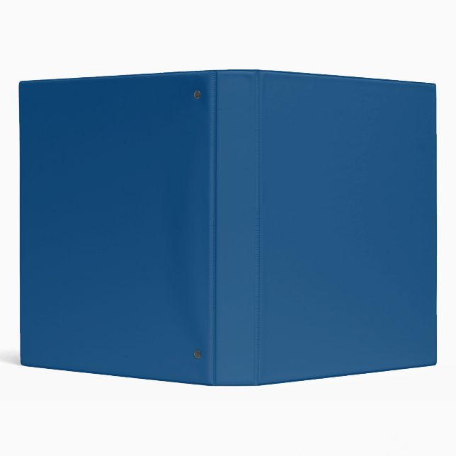 Classic Blue Color 3 Ring Binder (Background)