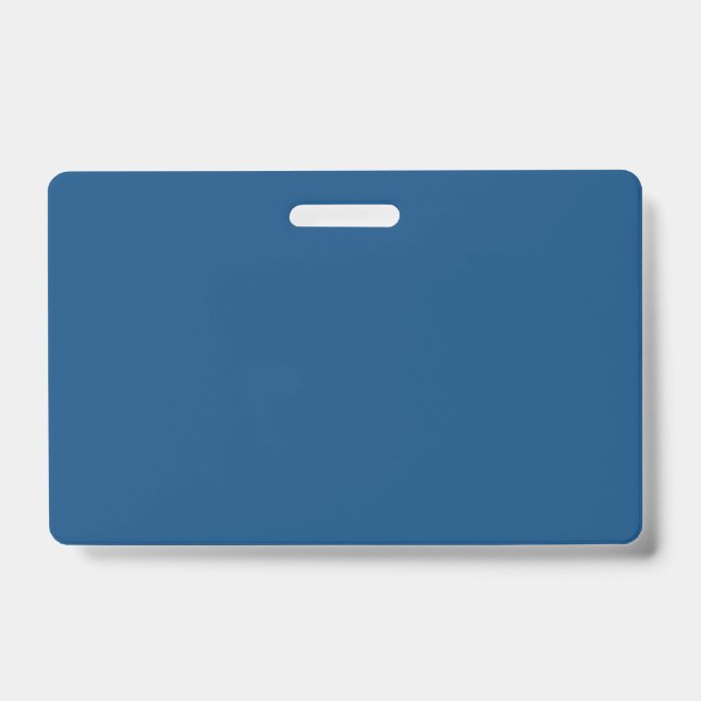 Classic Blue Color Badge (Front)