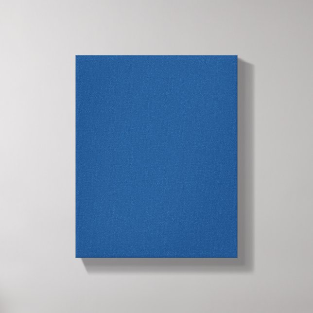 Classic Blue Color Canvas Print (Front)