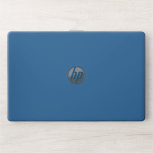 Classic Blue Color HP Laptop Skin