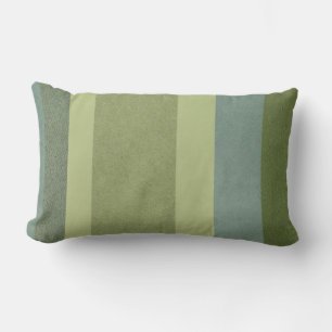 Classic Blue, Green Hues Throw Pillow