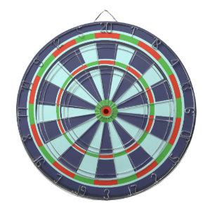 Classic Blue Green Red Dart Board