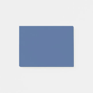 Classic Blue Plain Solid Color Post-it Notes