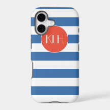 Classic Blue Stripes Cabana style