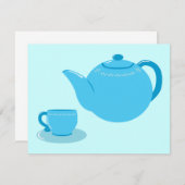 Classic Blue Teapot (Front/Back)