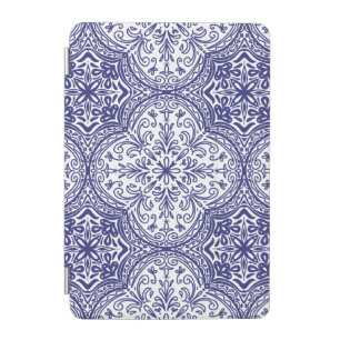 Classic Blue Tile iPad Case