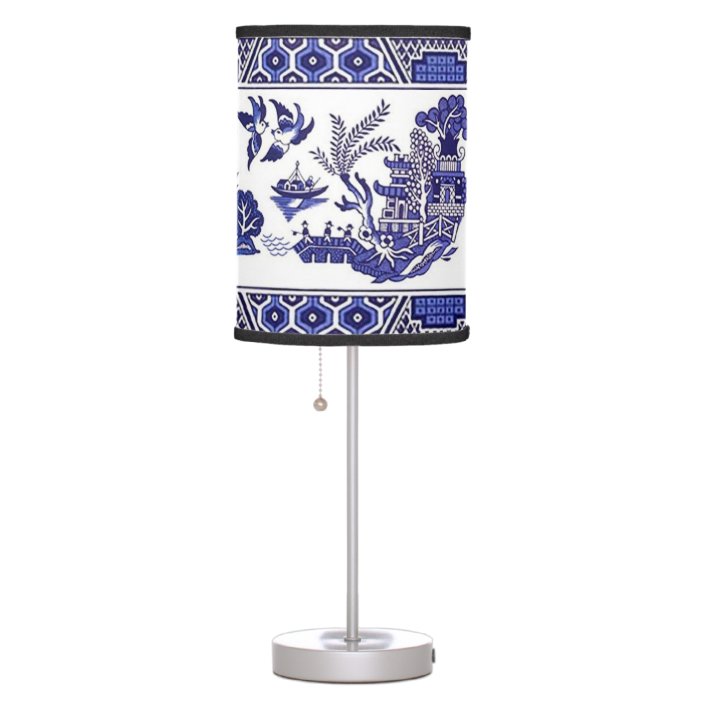 blue willow table lamps