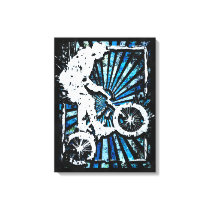 Classic Bmx Bike - Bmx Freestyle Bmx Canvas Print