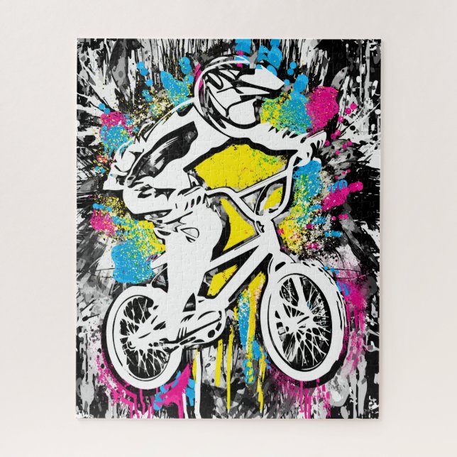 Classic Bmx Bike - Bmx Freestyle Bmx Puzzle (Vertical)