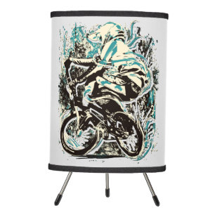 Classic Bmx Race - Bmx Racing Tripod Lamp