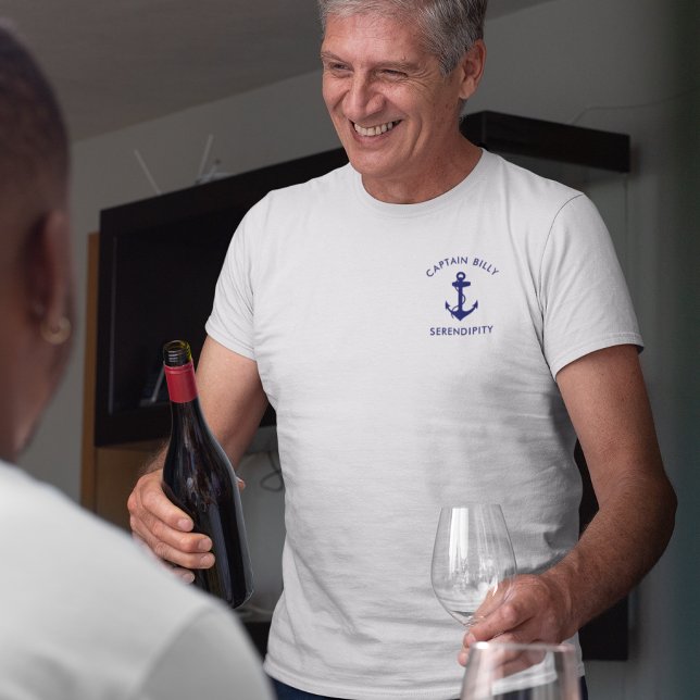 Classic Boat Anchor Captains T-Shirt (Creator Uploaded)