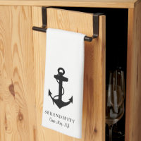 Classic Boat Anchor Monogram