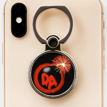 Classic Bomb Phone Ring Holder & Stand by Shenanigins at Zazzle