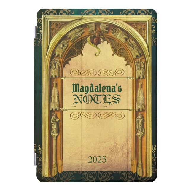 Classic Book Cover Medieval Architecture Antique (Front)