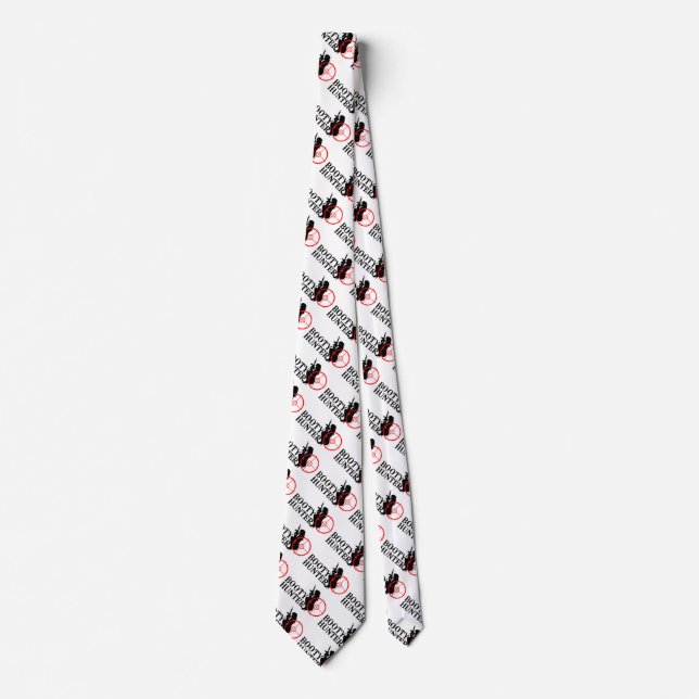 Classic Booty Hunter design Tie (Front)
