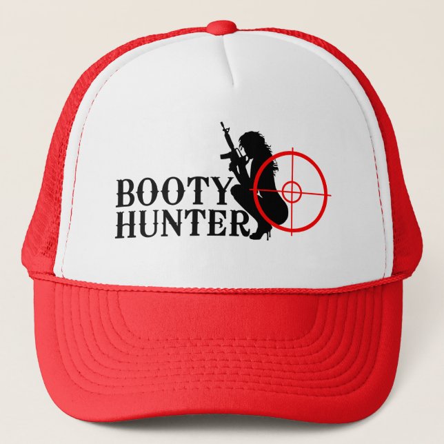 Classic Booty Hunter Trucker Hat (Front)