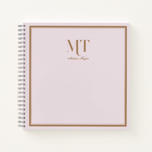 Classic Border Personalized Notepad Notebook