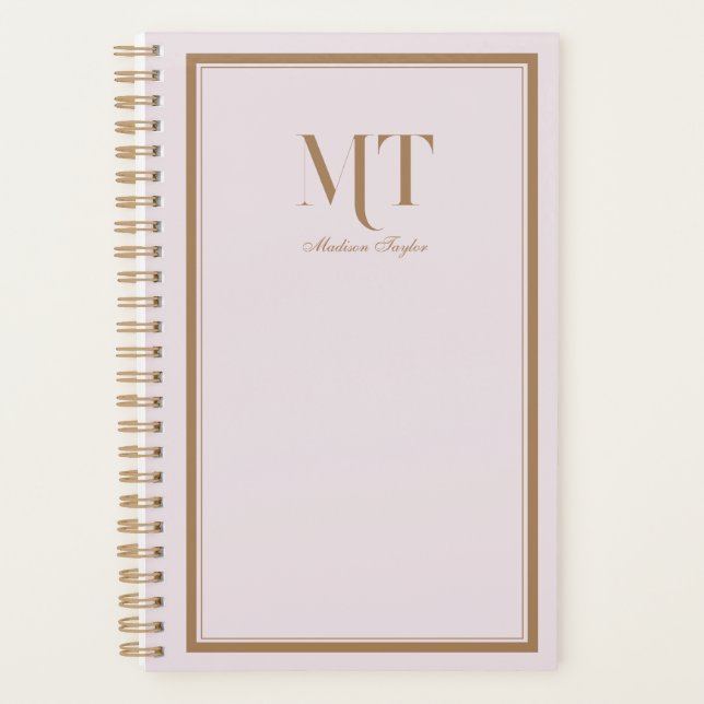 Classic Border Personalized Planner (Front)