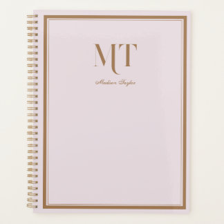 Classic Border Personalized Planner