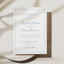 Classic Border Wedding