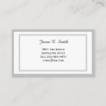 Classic Bordered Calling Card
