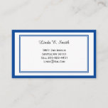 Classic Bordered Calling Card