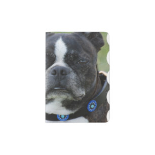 Classic Boston Terrier Dog Passport Holder