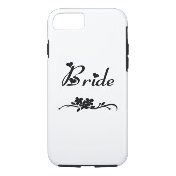 Classic Bride Wedding Gifts Iphone 8/7 Case by weddingparty at Zazzle