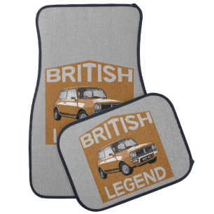 Classic British Cars Petrolhead Vintage Mug Car Floor Mat