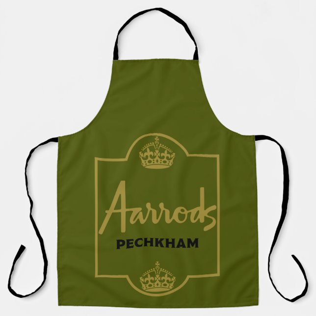 Classic British Novelty Gift Apron (Front)