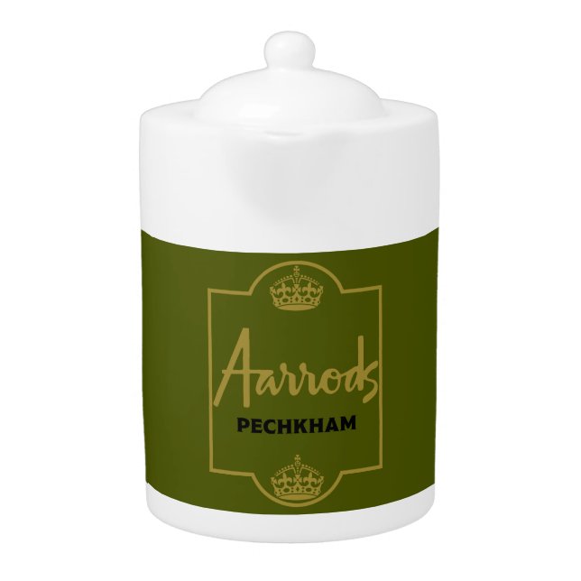 Classic British Novelty Gift Teapot (Front)