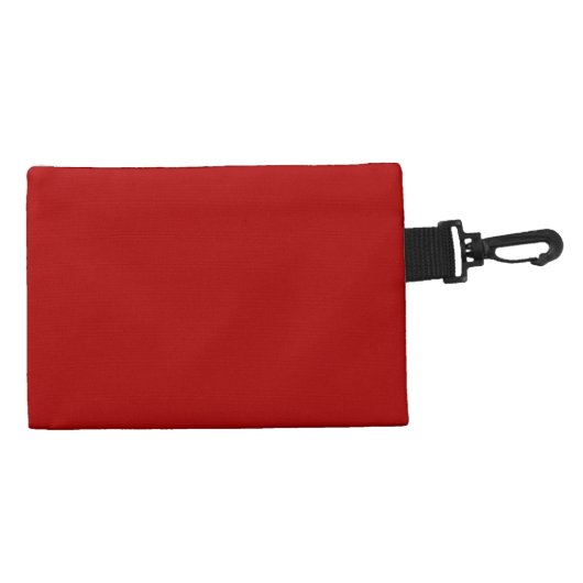 Classic British Red Telephone Box Accessory Bag (Back)