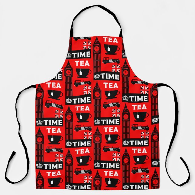 Classic British Tea Drinkers       Apron (Front)
