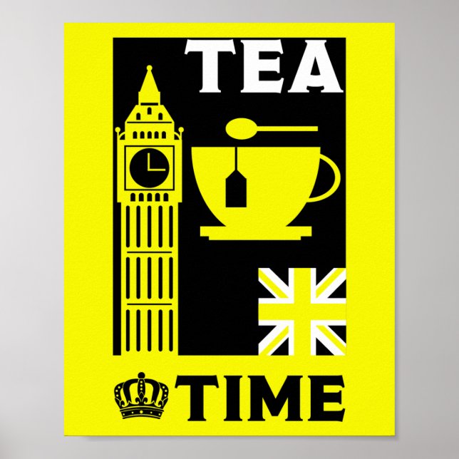 Classic British Tea Drinkers     Poster (Front)