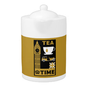Classic British Tea Drinkers     Teapot