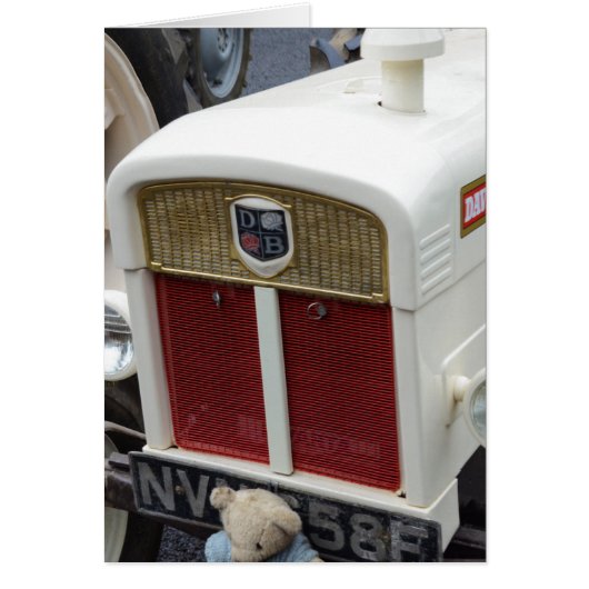 Classic British Tractor Cards (Front)
